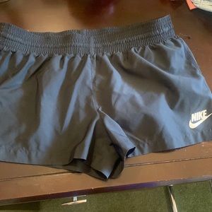 black nike shorts